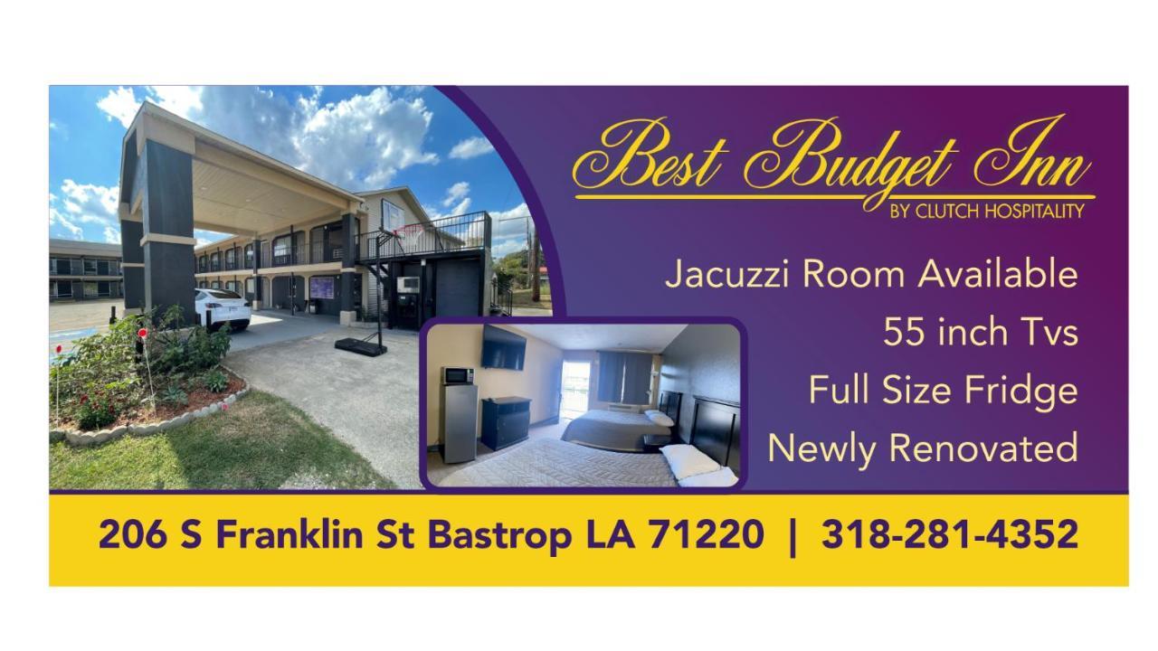 Best Budget Inn Bastrop Exterior foto